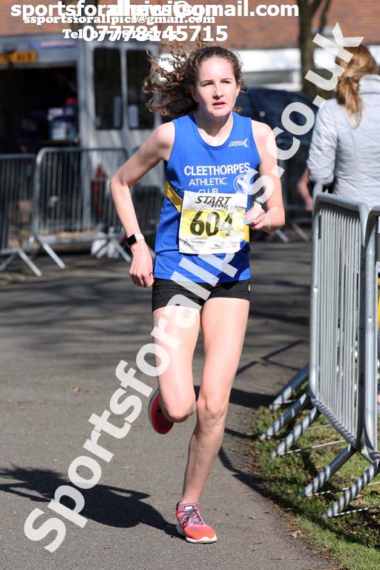 Girls under-15s Northern Athletics 5k Champs., Birkenhead Park. Photo: David T. Hewitson/Sports for All Pics